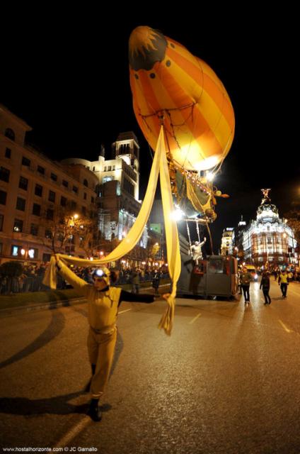 Carnaval de Madrid en Gran Via. Madrid Carnival 0082